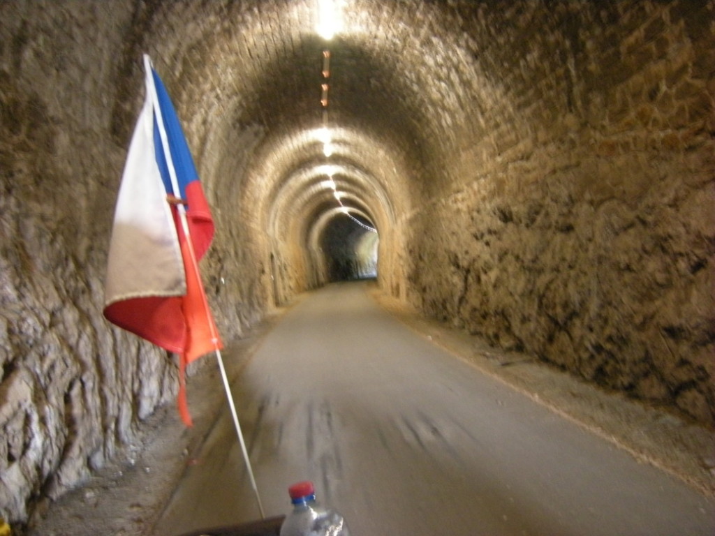 Tunel s fotobuňkou na voiex vertes