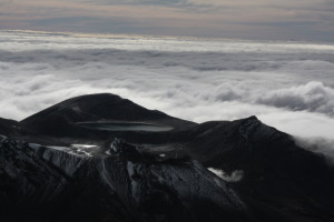 Pohled z Mt. Ngauruhoe