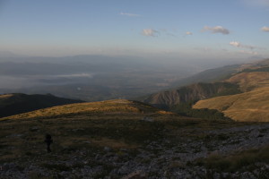 Svítání pod Ljubotenem