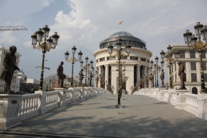 Moderní část Skopje