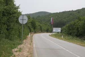 Přejezd z Hercegoviny do Republiky Srpske