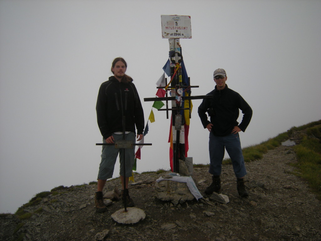 Nejvyšší hora Rumunska - Moldoveanu (2544m)
