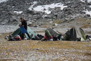Naše stanové "městečko"